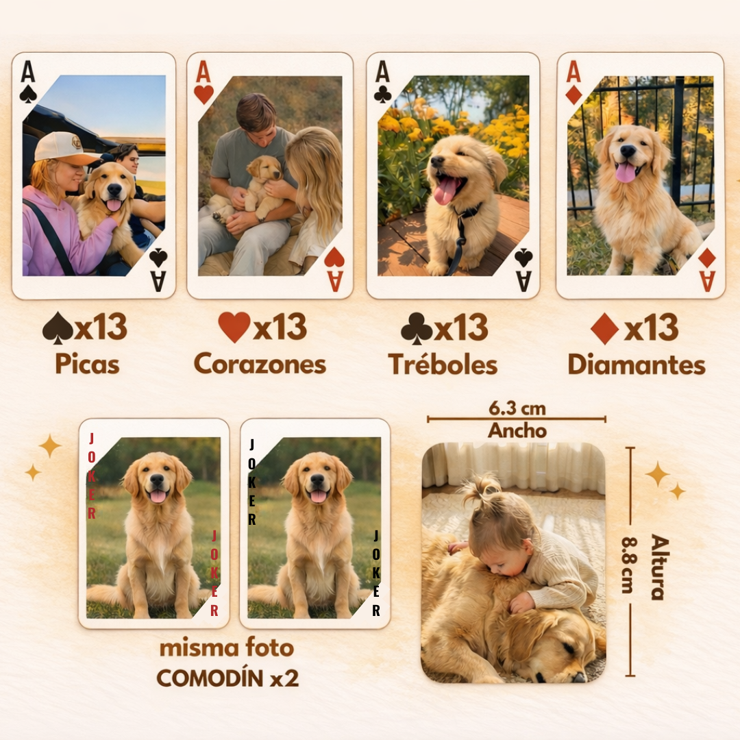 CardPrints™ Baraja Personalizada