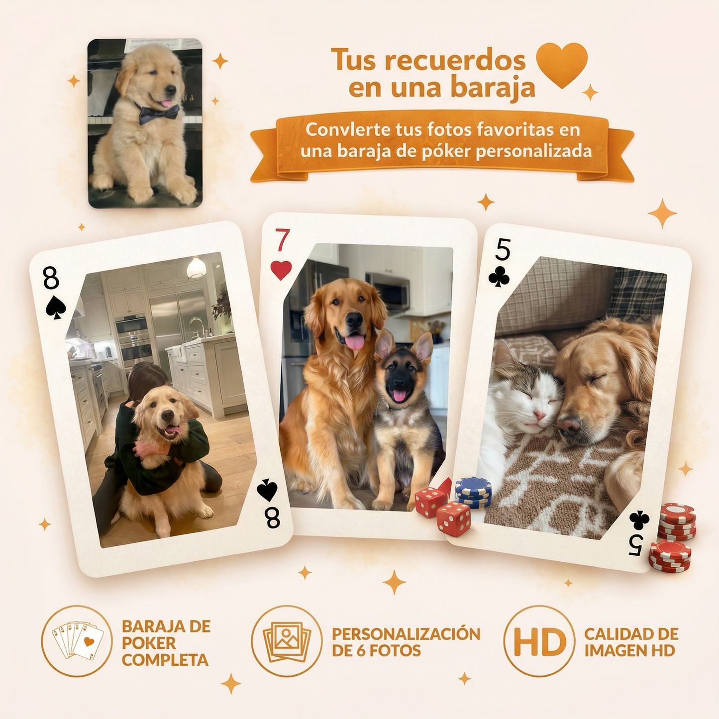 CardPrints™ Baraja Personalizada